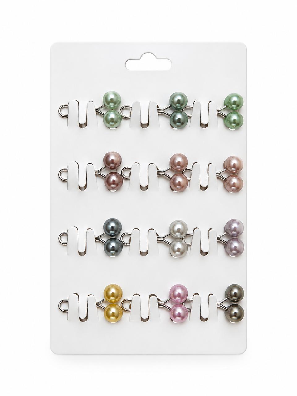 Multi Hijab Oval Pins